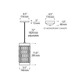 T Trak Lize Grande Pendant -  / 