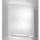 Facet 2X26W CFL Wall Light - White / White Glass Facet 2X26W CFL Wall Light - White / White Glass