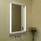 Rezek 28 X 28 High Output Fluorescent Wall Mirror - Aluminum Rezek 28 X 28 High Output Fluorescent Wall Mirror - Aluminum /