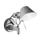 Tolomeo LED Classic Wall Spot without Switch - Aluminum / 