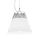 Pragma Pendant - Polished Chrome / Opal Pragma Pendant - Polished Chrome / Opal