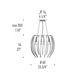 Dracena S60 Pendant - /