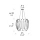 Dracena S75 Pendant -  / 