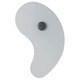Bit 1 Wall Light - Satin / White