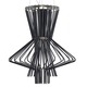 Allegretto Ritmico Suspension Light - Aluminum / Black