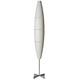 Havana Floor Lamp - Aluminum / White
