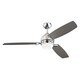 Muirfield  52 inch Fan with Light - Polished Nickel / Silver / Opal