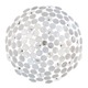 Pin-Up Hanging Lamp - Matte White / Silver