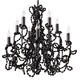 Coco Chandelier Round - Black / 