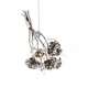 La Vie En Rose Bouquet Hanging Lamp - Nickel / 