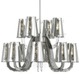 Lola Chandelier with Crystals - Stainless Steel / Crystal Lola Chandelier with Crystals - Stainless Steel / Crystal
