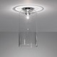 Spillray Medium Ceiling - Chrome / Clear