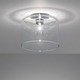 Spillray Large Ceiling - Chrome / Clear Spillray Large Ceiling - Chrome / Clear