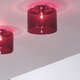 Spillray Large Ceiling - Chrome / Red Spillray Large Ceiling - Chrome / Red