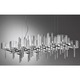 Spillray 26 Chandelier - Chrome / Clear