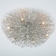 Hollywood Round Ceiling Flush Mount - Nickel Hollywood Round Ceiling Flush Mount - Nickel /