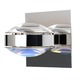 Optos Wall Sconce - Chrome / Clear-Warm Dicro Optos Wall Sconce - Chrome / Clear-Warm Dicro