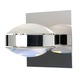 Optos Wall Sconce - Chrome / Frost-Warm Dicro Optos Wall Sconce - Chrome / Frost-Warm Dicro