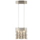 Metal Weave LED Square Pendant - Satin Nickel Metal Weave LED Square Pendant - Satin Nickel /
