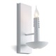 Floating Candle Wall Lamp Downlight - Matte White Floating Candle Wall Lamp Downlight - Matte White /