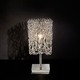 Hollywood Block Table Lamp - White / 