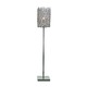 Hollywood Block Floor Lamp - Nickel / 