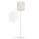 Hollywood Block Floor Lamp - White / 