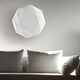 Diamond Wall Sconce - White / White