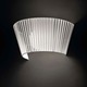 Ribbon 40 Pa Wall - Satin Nickel / White Ribbon 40 Pa Wall - Satin Nickel / White