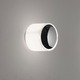 Round PP Wall Sconce with Glass Lens - Chrome / Opal Round PP Wall Sconce with Glass Lens - Chrome / Opal