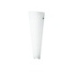 Mini Larkspur Wall Sconce - Satin Nickel / Surf White