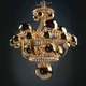 Royal BB Suspension with Frame and Balls - Matte White / Gold