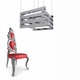 Bells of Nafin Suspension with Crystal - Chrome / Crystal Bells of Nafin Suspension with Crystal - Chrome / Crystal