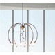 Chill Out Arms Down Suspension with Crystal Balls - Satin Brass / Crystal