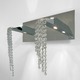 Beauty of Silence Wall Light - Chrome / Crystal Beauty of Silence Wall Light - Chrome / Crystal