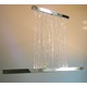 Line Up Suspension with Crystals - Chrome Line Up Suspension with Crystals - Chrome /