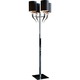 Loving Arms Floor Lamp - Chrome / Black
