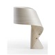 AIR Small Table - Brushed Nickel / American White Wood AIR Small Table - Brushed Nickel / American White Wood