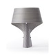 AIR Small Table - Brushed Nickel / Grey Wood AIR Small Table - Brushed Nickel / Grey Wood