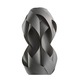 Anfora Floor Lamp - Brushed Nickel / Grey Wood