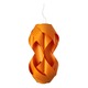 Anfora Small Suspension - Brushed Nickel / Orange Wood