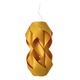 Anfora Small Suspension - Brushed Nickel / Yellow Wood