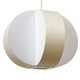 Carambola Small Suspension - Brushed Nickel / American White Wood Carambola Small Suspension - Brushed Nickel / American White Wood