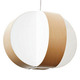 Carambola Small Suspension - Brushed Nickel / Beech Wood Carambola Small Suspension - Brushed Nickel / Beech Wood