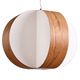 Carambola Small Suspension - Brushed Nickel / Cherry Wood Carambola Small Suspension - Brushed Nickel / Cherry Wood