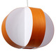 Carambola Small Suspension - Brushed Nickel / Orange Wood Carambola Small Suspension - Brushed Nickel / Orange Wood
