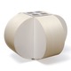 Carambola Table Lamp - Brushed Nickel / American White Wood Carambola Table Lamp - Brushed Nickel / American White Wood