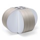 Carambola Table Lamp - Brushed Nickel / Grey Wood Carambola Table Lamp - Brushed Nickel / Grey Wood