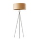 Cosmos Floor Lamp - Brushed Nickel / Beech Wood Cosmos Floor Lamp - Brushed Nickel / Beech Wood