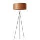 Cosmos Floor Lamp - Brushed Nickel / Cherry Wood Cosmos Floor Lamp - Brushed Nickel / Cherry Wood